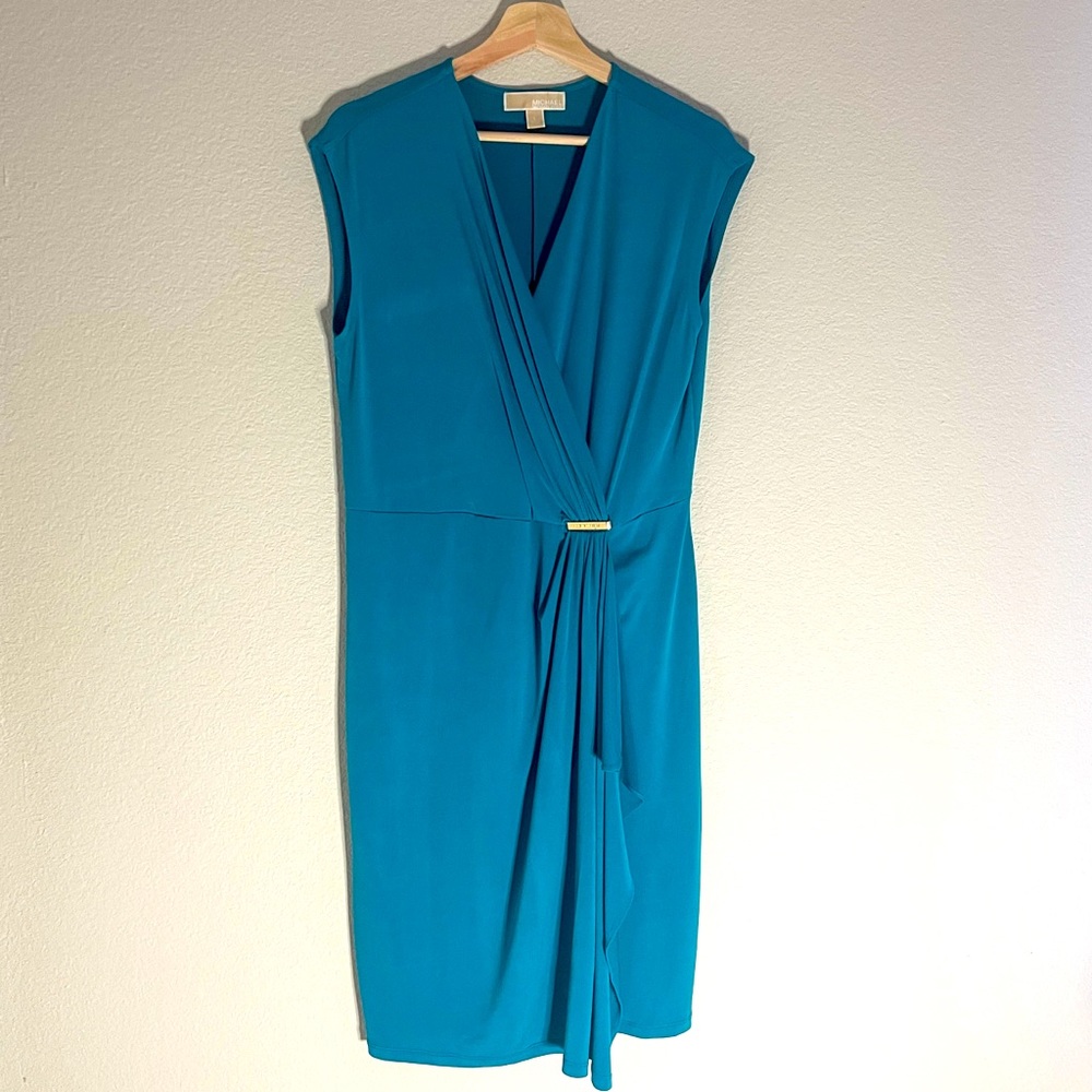 Michael Kors draped waist dress size L
